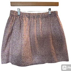 J. CREW Purple Floral Mini Skirt Cowgirl Core - Size Small